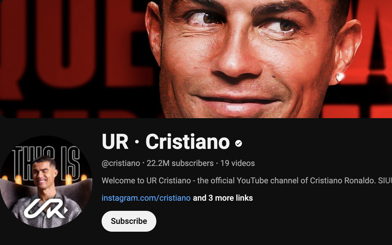 cristiano ronaldo